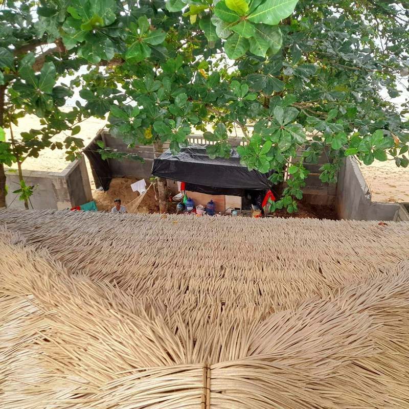 Customizable Imitation Nipa Thatch Roof Panels